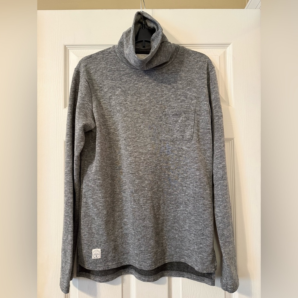 NATIVE YOUTH Heather Gray Cowl Neck